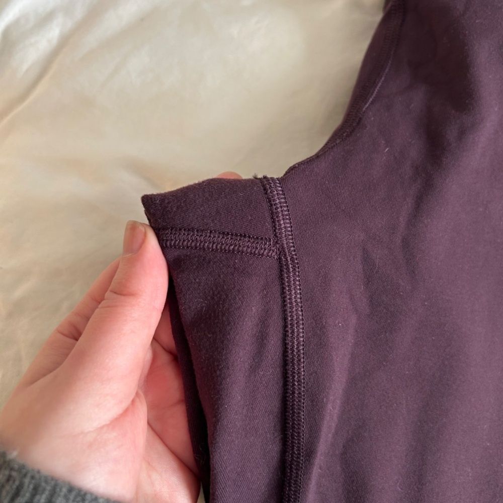 Lululemon Burgundy Leggings - Picture 9 of 9